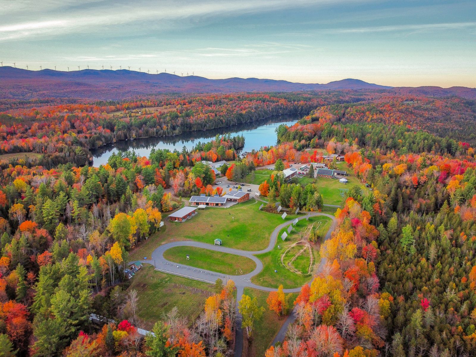 Craftsbury has countless lakes and an incredible fall landscape
